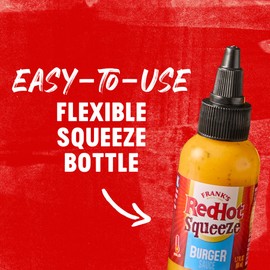 Frank's RedHot Squeeze Burger Sauce, 1.7 fl oz (Pack of 24)