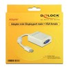 Delock Mini DisplayPort to 15 Pin Female VGA Adapter