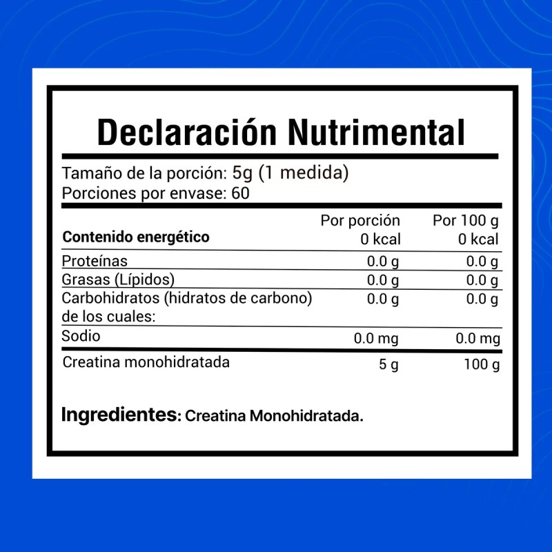 Creatina Monohidratada 100% Pura Micronizada Amarte Labs