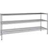 PRO&Family 21" x 72" NSF Chrome 3 Wire Shelf Kit