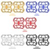 SPD Pedals Aluminum Alloy Clipless Platform Adapter Bicycle Pedals Flat