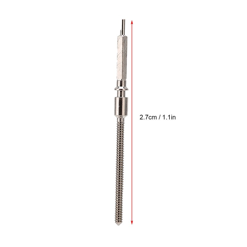 0.9mm Watch Winding Stem Professional Alloy Watch Stem Replacement Parts