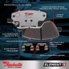Raybestos Premium Raybestos Element3 EHT? Replacement Rear Brake Pad Set