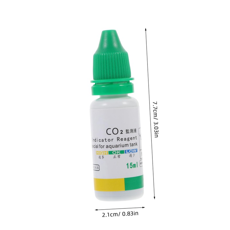 WOONEKY Aquarium Water Tester Co2 Testing Kit Fish Tank Co2