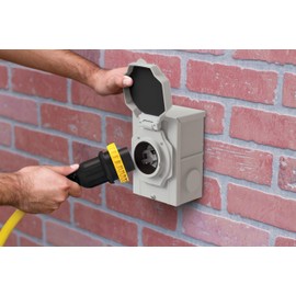 Champion Power Equipment 30A 125/250V Power Inlet Box