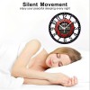 25cm Circular Iron Wall Clock with "Established Since [Year]" Textsheet