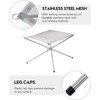 Portable Outdoor Fire Pit 16.5 Inch - New Upgraded Camping