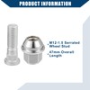 A ABSOPRO Ford Escape Focus Fusion M12-1.5 Wheel Bolt