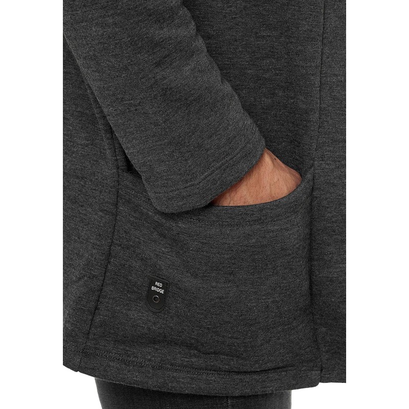 Red Bridge Men's Cardigan Jacket Long Cut - m