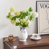 Ceramic Flower Vase Home Decor,7.09in vase for Rustic-Style Living Rooms,