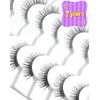 Onlyall Natural Lashes Wispy Natural Look False Eyelashes Flared Eyelash