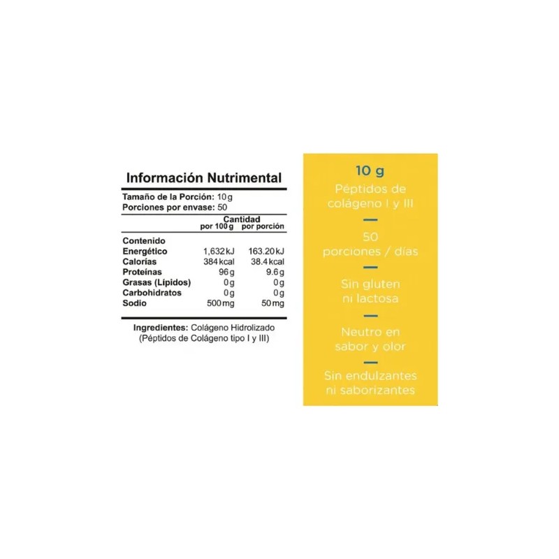 Entera Pharma Colágeno Hidrolizado 500g Sfn