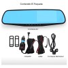 Camara Espejo Retrovisor Frente Y Trasera Auto Full Hd Dvr