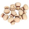 10Pcs Boxwood Carving Accessories Lucky Bag Boxwood Pendant DIY HandMade