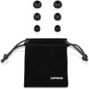 Lenovo 100 in-Ear Headphone, Wired, Microphone, Noise Isolating, 3 Ear