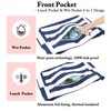 Fammart Fammart Large Canvas Beach Bag for Women - Waterproof