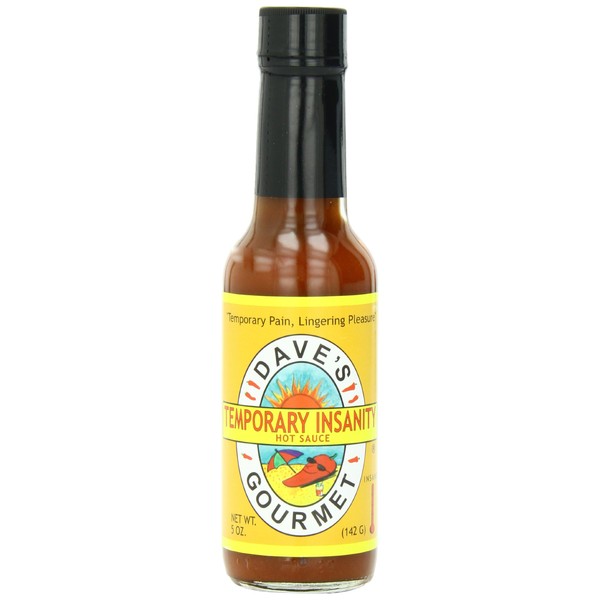 Dave's Gourmet Temporary Insanity Hot Sauce - Temporary Heat Lasting Flavor