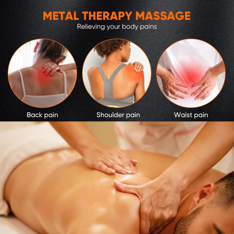 ONUEMP 2pcs Stainless Steel Massage Rollers for Ice Body Sculpting,