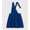 Petit Bateau Girls Sleeveless Jumpsuit Dress, Incognito