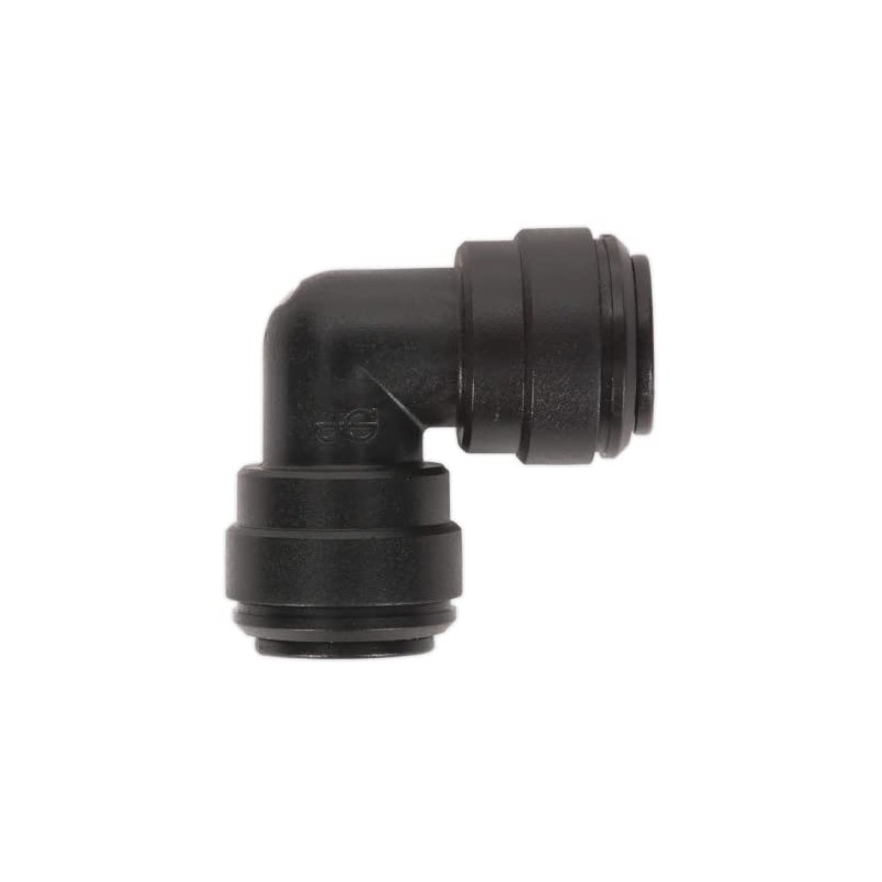 Sealey JGCE10 Elbow Coupling 10mm Pack of 5 (John Guest