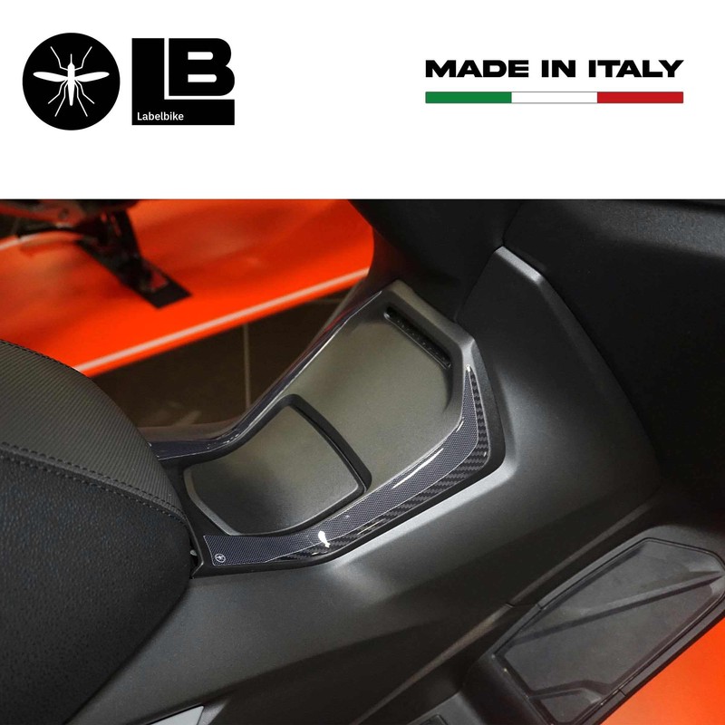 labelbike - 3D Resin Sticker Side Front Footrest Compatible with