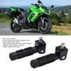 1 Pair Universal Motorcycle Footrests Rear Set Footpegs with 8mm