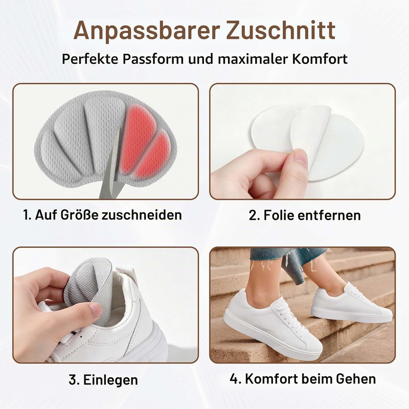 lulir Heel Pads Shoes 3 Pairs Heel Protection Heel Cushion