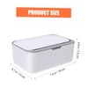 BUGUUYO Ergonomic Tissue Box Storage Case Rotating Buckle Cover Impact