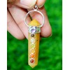 New Yellow Jasper Double Point Chakra Pendant Terminated Point Free