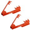 Kisangel 2pcs Rose Piercing Pliers Thorn and Leaf Remover Flower