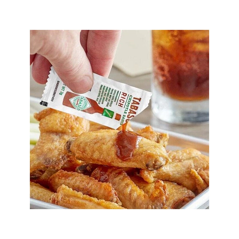 TABASCO® Hot Sauce Portion Packet 3 Gram - 200/Case (select