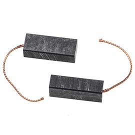 vhbw 2 x Carbon Brush Motor Carbon Abrasive Carbon 27 x 11 x 8 mm Compatible with Flymo DXE, E47, GLE S, GTE-02, GTE -1.4, J 5160, XE38, XE 38-02 Lawnmower