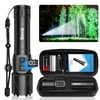Rechargeable Tactical Flashlights High Lumens - 20,000LM Super Bright LED