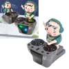 Electronic Dancing Piglet Toy DJ Style Automatic Rotating Disc Light