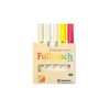 HAGOROMO Full Touch Chalk 3 Color Set (White, Red, Yellow)