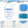 Dvaorc 8 Pack Easter Bunny Bag Rabbit Ear Easter Basket