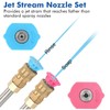 Gasea 7 Pcs Pressure Washer Spary Nozzles Tips, 1/4 Inch