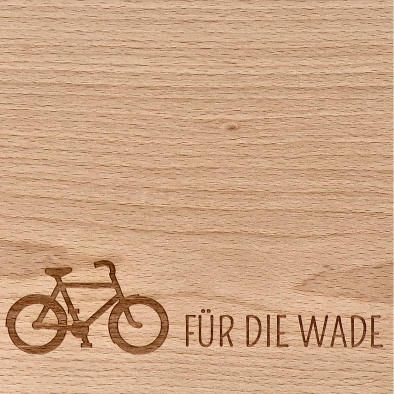 Spruchreif Wooden Breakfast Board with Engraving "Keine Gnade für die