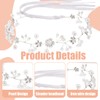 Hair Accessories Girls Children Flower Girl Headdress Headband, Princess White