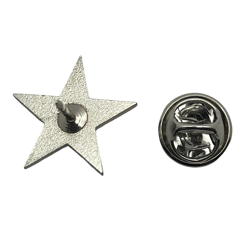 EDEN Stella Star Pin Badge 0.7 inches (1.9 cm), Set
