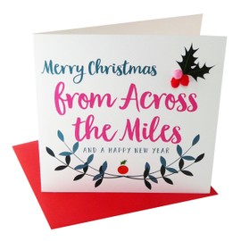 Pom Pom XP044"Across The Miles" Christmas Card