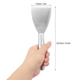 4 Pack 3 Inch Putty Knife Scraper, Putty Knife Set, Stainless Steel Putty Knife, Wallpaper Scraper Paint Scraper Tool for Spreading Drywall Spackle, Plasterboard Mud, Scraping Paint, by GENHAKON.