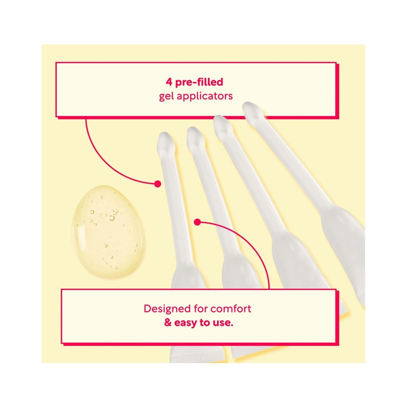 RepHresh Vaginal Gel, Odor Eliminating Gel, 4 ea (Pack of