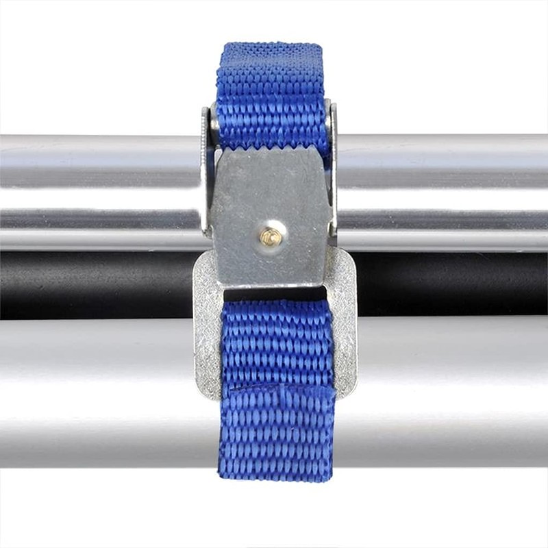 Multibros 8 x fastening straps with metal buckle, 40 cm