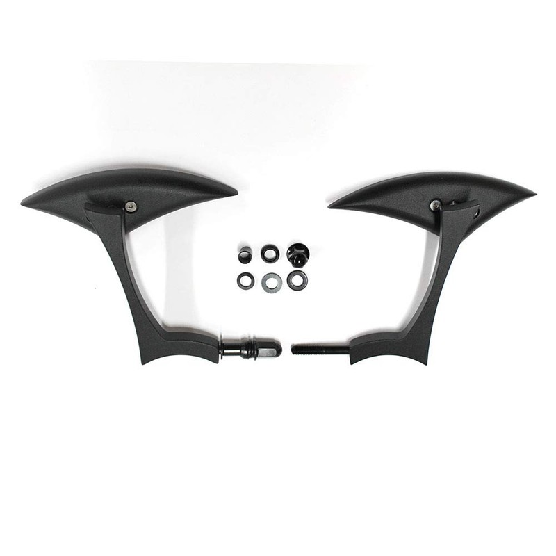 Chrome Big Blade Motorcycle Rearview Mirrors For Harley Davidson Cruiser