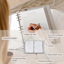 The Elegant Wedding Planner and Organiser for the Bride | Tissue Wrapped in a Gift Box | Thick Pages, Cushioned Cover | Elegantly Designed Planner to Plan Every Detail