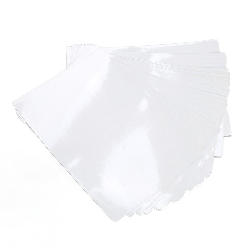 50 Sheets A4 Holographic Cold Laminate Sheet Cuttable Waterproof DIY