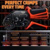 PEBA Micro Connector Pin Crimping Tool 0.03-0.5mm² 32-20AWG Ratcheting Crimper