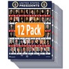 US Presidents posters 12 pack Binder Size 8.5x11 NEW 2025