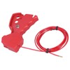 Cable Lockout High Temperature Resistance Corrosion Resistant Nylon Adjustable Safety